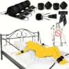 SM Bondage Set with Restraints, Feathers, and Blindfold for Couples - Image 3